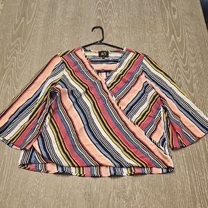 W5 Women's Colorful Striped Blouse